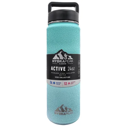 Garrafa Termica Hydrapeak Hp Iced 24 Turquoise Colecao Gelo Turquesa 709ml
