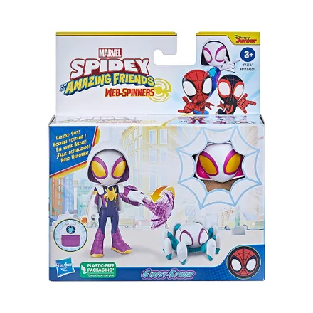 Figura Hasbro Marvel Spidey His Amazing Friends Web Spinners Surtido 1 Pieza