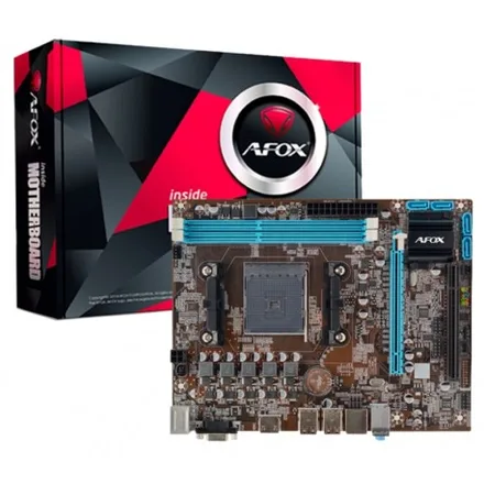 Placa Mae Afox A88 MA2 V2 Vga Hdmi Lan FM2 Plus