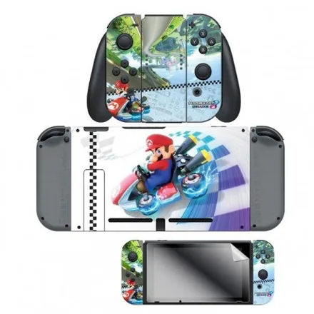 Adesivo Nintendo Switch Mario Kart 8 Anti Gravity 2 Adesivos
