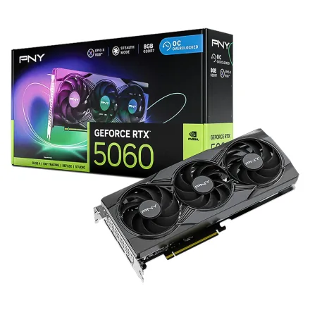 Placa Video Pny Epic Rgb Oc Geforce Rtx 5060 Gddr 7