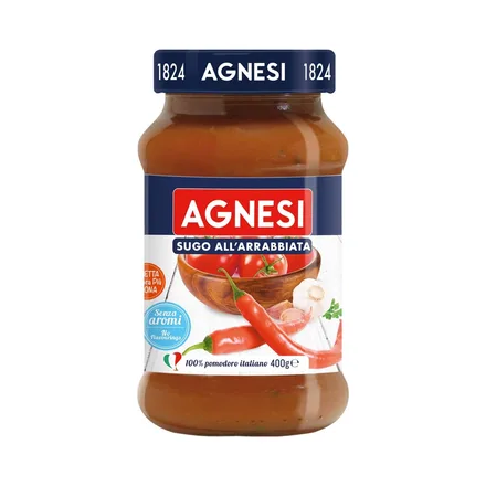 AGNESI SALSA ALL'ARRABBIATA 400GR