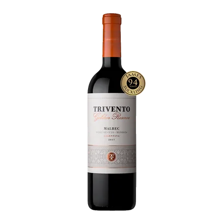 Vino Argentino Tinto Trivento Golden Reserve Malbec 750ml