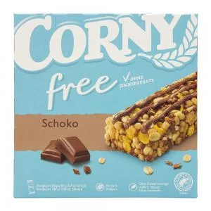 BARRA DE CEREAL CORNY SEM AÇUCAR SABOR CHOCOLATE 6X20G