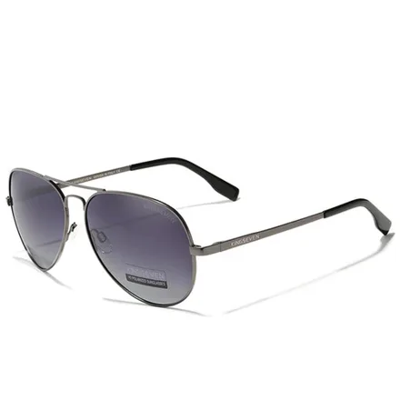 Óculos KINGSEVEN Unissex N7735 Aviator Gradient Cinza