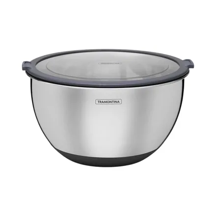 Cuenco Con Tapa Tramontina Cucina 300 Inox 3L