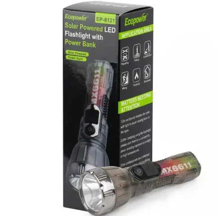 Ecopower Linterna Ep 8121 Recargable