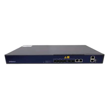 Gpon Olt 4PON 2 10GE 1GE Sfp Uplink 1U