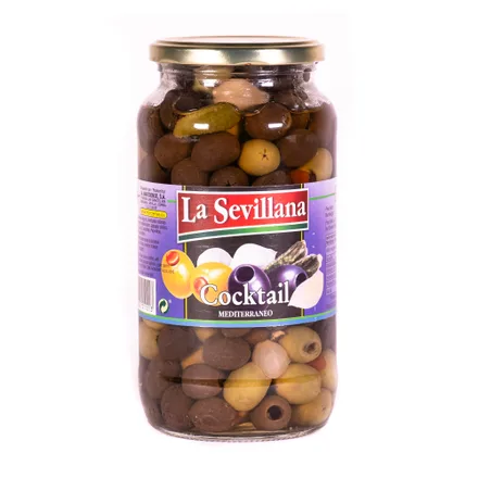 Aceitunas La Sevillana Cocktail Mediterraneo 935g
