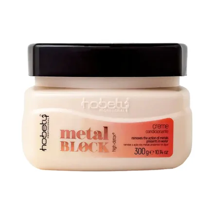 Mascarilla Capilar Hobety Metal Block 300 Gr