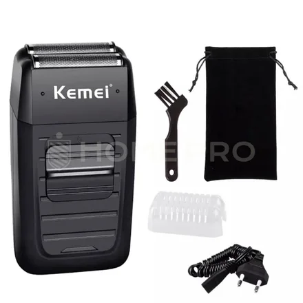 Barbeador Eletrico Shaver Km 1102 Profissional Kemei