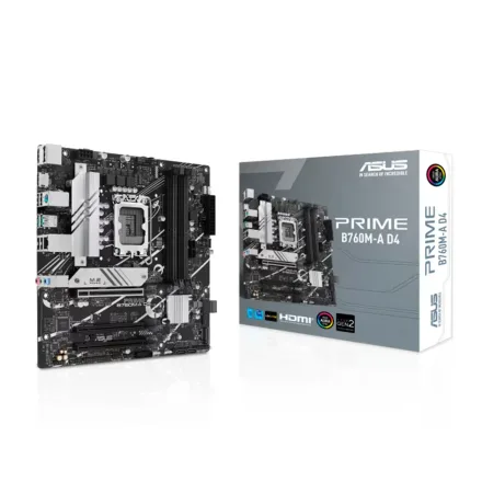 Placa Mae Prime D4 Socket Lga 1700 Chipset B760 Ddr 4 Atx