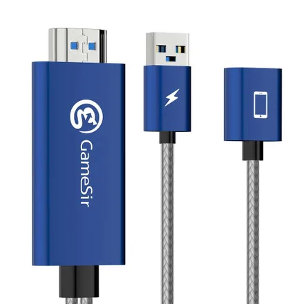 CABO ADAPTADOR HDMI GAMESIR GTV100 – IPHONE PARA TV