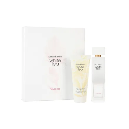 Elizabeth Arden White Tea Wild Rose Eau Toilette Plus Body Lotion 100ml