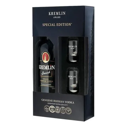Vodka Kremlin Grand 02 Vasos 750ml