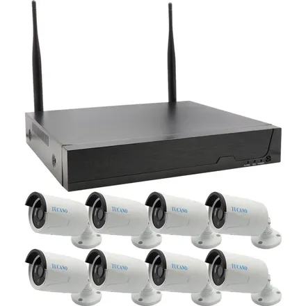 Cctv Tucano 5G Tc WF08 8 Camaras
