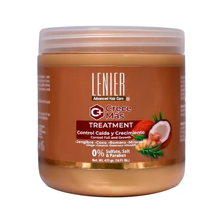 Mascarilla Capilar Lenier Jengibre Coco 473ml