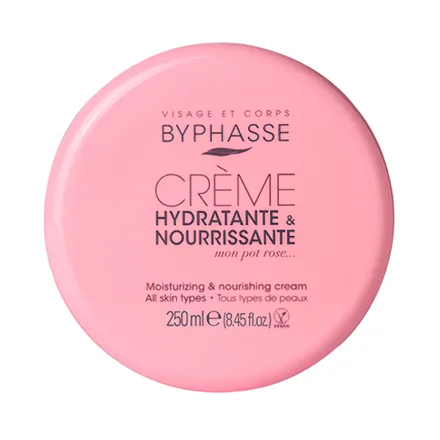 Crema Facial Corporal Byphasse Hydratante Nourrissante 250ml