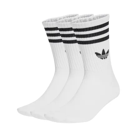 Medias Adidas Crew 3 Stripes Pares