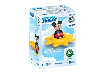 PLAYMOBIL JUGUETE MICKEY'S SPINNING SUN W/RATTLE FEATURE 71698