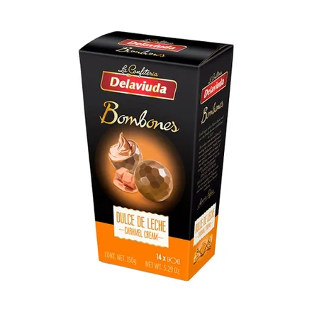 Bombones Delaviuda Dulce Leche 150 Gr
