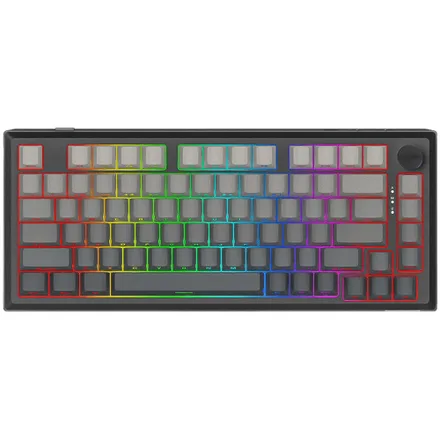 Teclado Redragon Penumbra K687SP-RGB-M Magneticingle - Grey/Black