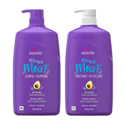 Aussie Miracle Curls Shampoo Plus Acondicionador 778ml