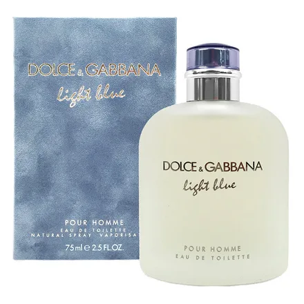 Dolce Gabbana Light Blue Pour Homme Eau Toilette 75ml