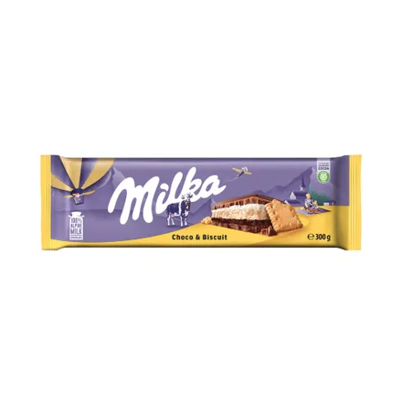 Chocolate Milka Choco Biscuit 300 Gr