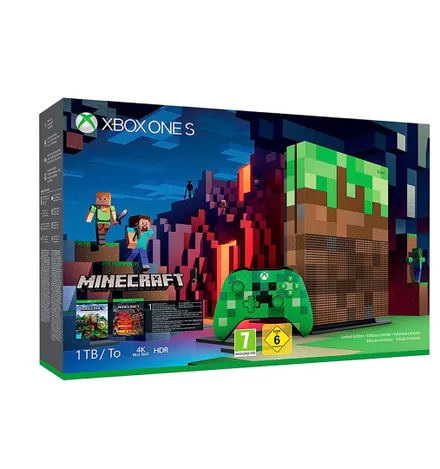 Xbox One S Minicraft Colorid 1TB