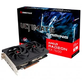 Placa Video Biostar Radeon Ultimate Gaming Oc Gddr 6