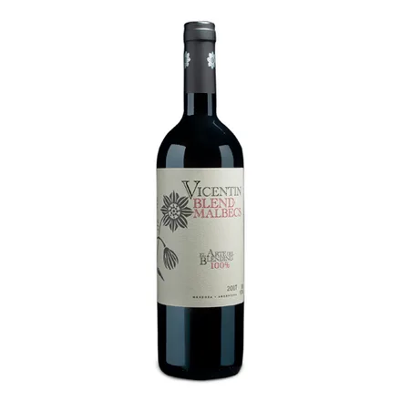 Vino Argentino Tinto Vicentin Blend Malbecs 750ml