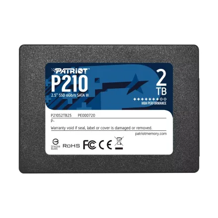 Patriot P210 Sata 3 2TB
