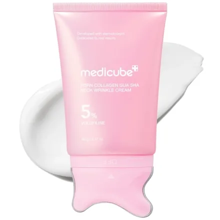 Crema Facial Hidratante Medicube Pdrn Collagen Gua Sha Neck Wrinkle 90g