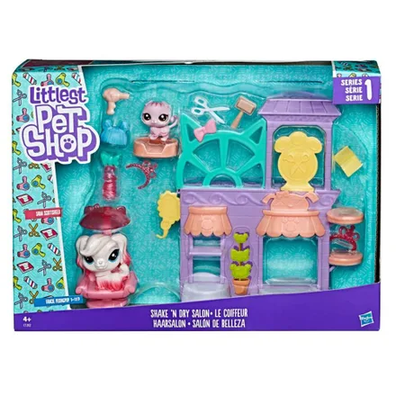 Brinquedo Hasbro Littlest Pet Shop C1202 Salão De Beleza