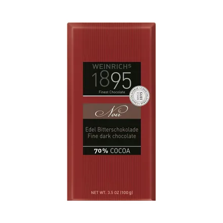 Chocolate Weinrich Noir 70 Cocoa 100 Gr