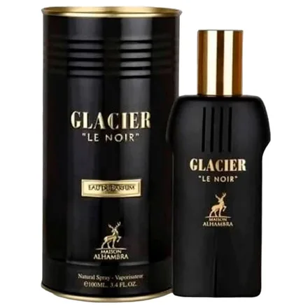 Perfume Maison Alhambra Glacier Le Noir Eau Parfum Masculino 100ml