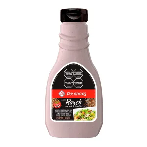 Molho Salada Ranch Anclas Glutem 340g