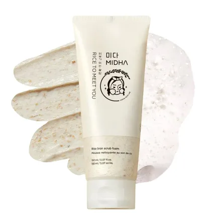 MIDHA EXFOLIANTE CORPORAL C/SALES DE ARROZ 350GR