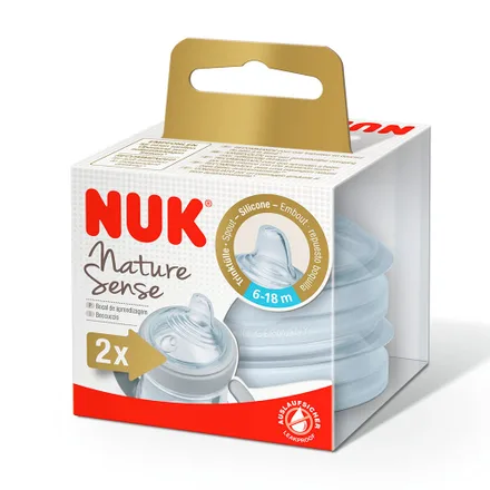 Tetina Nuk Nature Sense Con 2 Piezas Ref 465