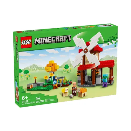 Juguete Construccion Lego Minecraft Windmill Farm 462 Piezas