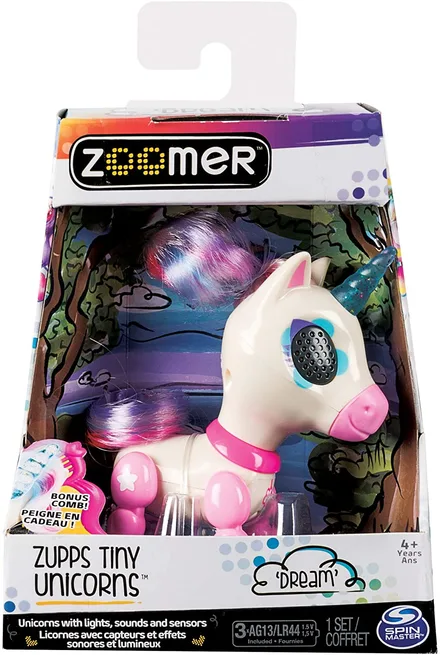 JUGUETE ZOOMER ZUPPS TINY UNICORN 6044201