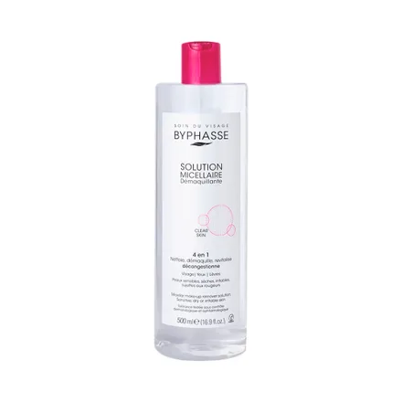 Desmaquillante Byphasse Solucion Micelar Micellar Piel Sensible 500ml