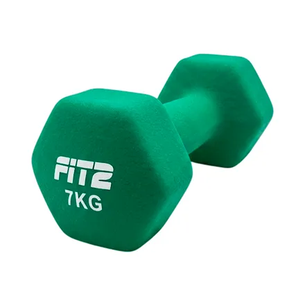 Mancuerna Fit 2 Kmv Neopreno 7 Kilos