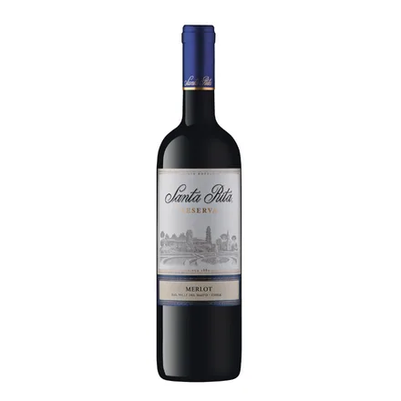 Vino Chileno Santa Rita Reserva Merlot 750ml