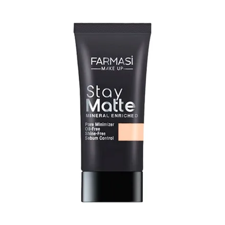 Base Farmasi Stay Matte 01 Light Ivory 30ml