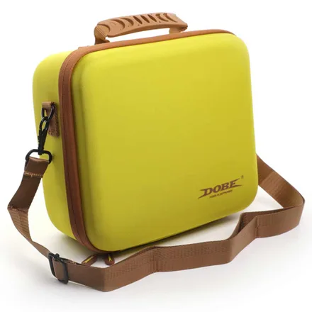 BOLSA NINTENDO SWITCH DOBE COMPLETO AMARELO