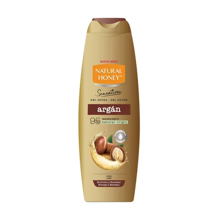 Natural Honey Sensations Gel Ducha Argan 650ml