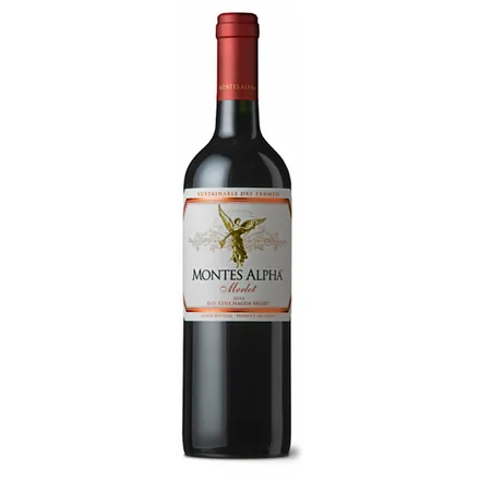 Vino Chileno Tinto Montes Alpha Merlot 750ml