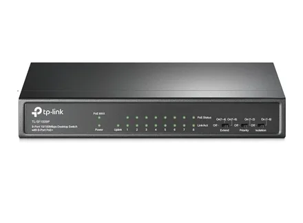 Hub Switch 09P Tl 9 100 8 Poe Plus